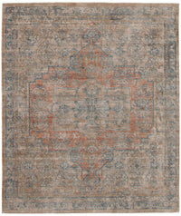 Baina Heriz Beige Area Rug - 5'3