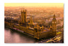 The Big Ben  The Houses of Parliament 24x36 Wall Art Fabric Panel Without Frame