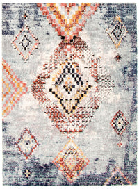 Makondo Mosaique Blue Area Rug - 3'11