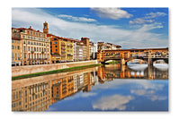 Florence, Italy 24x36 Wall Art Fabric Panel Without Frame