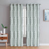 Exeter Grommet Pair of Grey Curtain Panels - 54x95