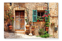 Old Charming Streets, Spain 24x36 Wall Art Fabric Panel Without Frame