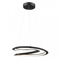 Ara 24 W LED Black Pendant 