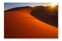 Sand Dunes in Sahara Desert 24x36 Wall Art Fabric Panel Without Frame