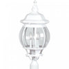 Classico 4-Light White Outdoor Wall Light