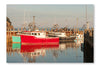 Lobster Trawlers 24x36 Wall Art Fabric Panel Without Frame