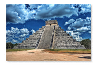 Chichen Itza 24x36 Wall Art Frame And Fabric Panel