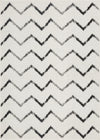 Lav Chevron Grey 5x8 Area Rug