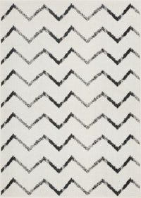 Lav Chevron Grey 5x8 Area Rug