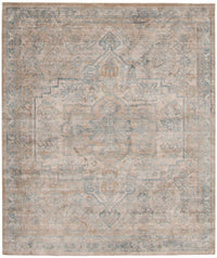 Baina Heriz Beige-Grey Area Rug - 6'7