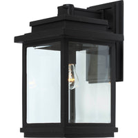 Freemont 1-Light Black Outdoor Wall Light II 