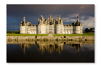 Chambord Castle 24x36 Wall Art Frame And Fabric Panel