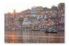 Varanasi in India 2 24x36 Wall Art Fabric Panel Without Frame