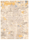 Aziz Yellow Area Rug - 6'7