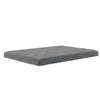 DHP Soren Quilted Microfiber Full Futon Mattress - Grey