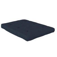 DHP Fletcher Thermobonded Polyester Fill Full Futon Mattress - Dark Blue