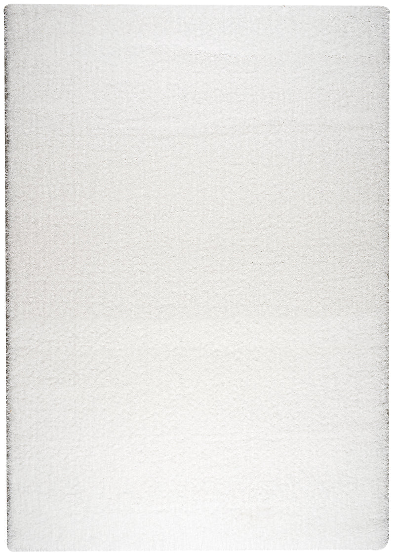 Ankara White Area Rug - 5'3