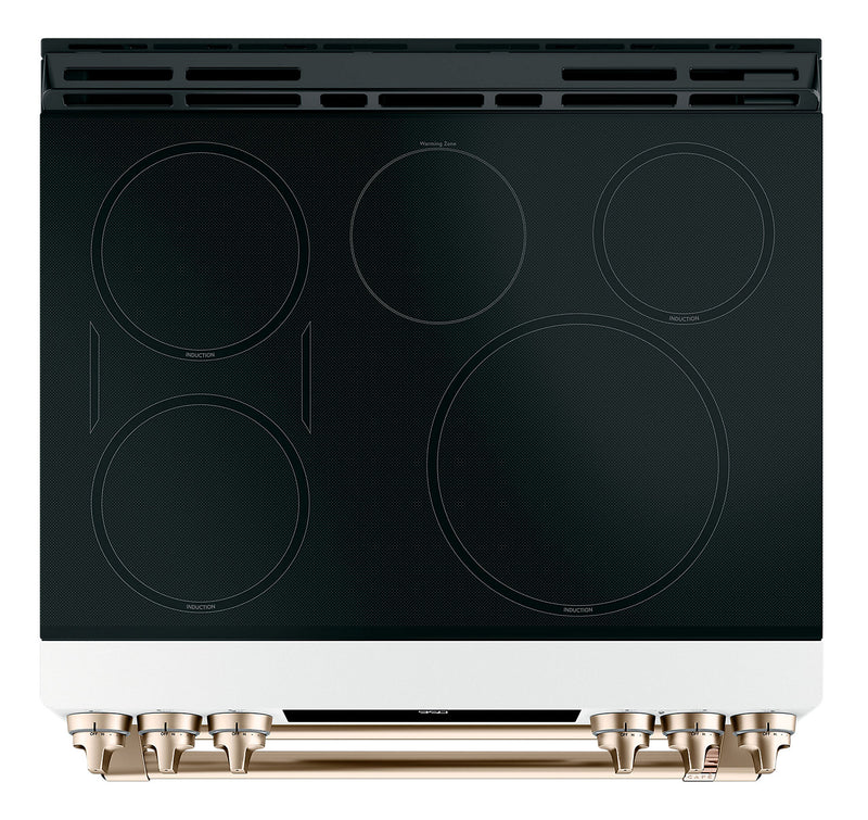 Café Electric Induction Range with Double Oven and Convection - CCH ...