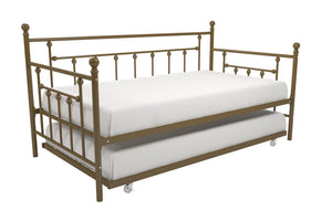 Atwater Living Maisie Twin Daybed and Trundle - Gold