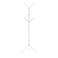 White Metal Coat Rack