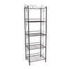 Copper Metal Etagere Bookcase