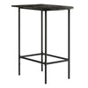 Grey Marble Charcoal Metal Home Bar