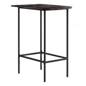 Grey Marble Charcoal Metal Home Bar