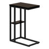 Espresso black Metal Side Table