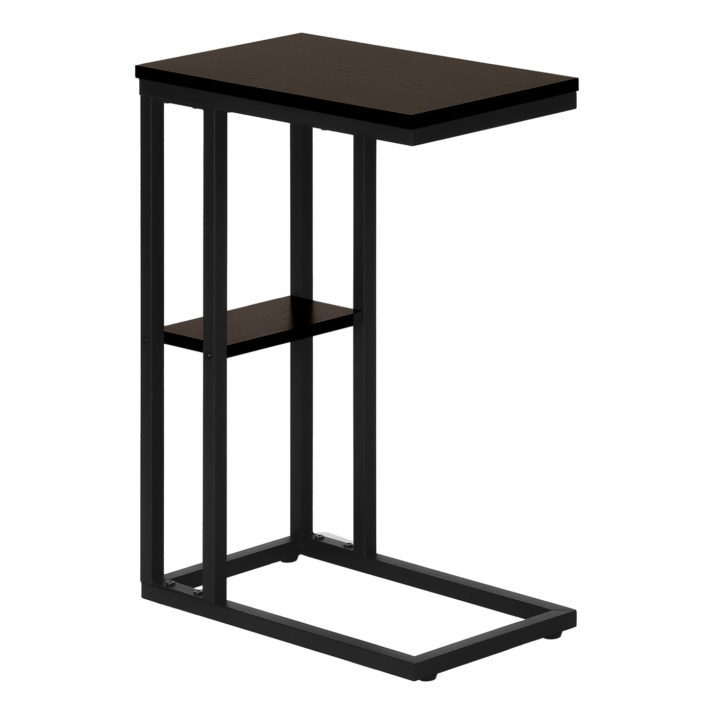 Dark espresso deals end table