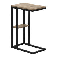 Dark Taupe black Metal Side Table