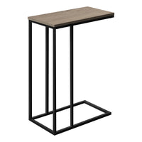 Dark Taupe Wood-look Side Table