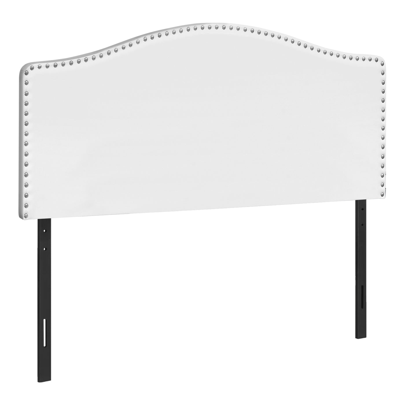 Queen Size White Leather-look Headboard | The Brick