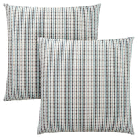 Light Blue Grey Abstract Dot 2pcs Pillow