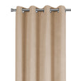 Beige Darkening 2-Piece Curtain Panel - 54