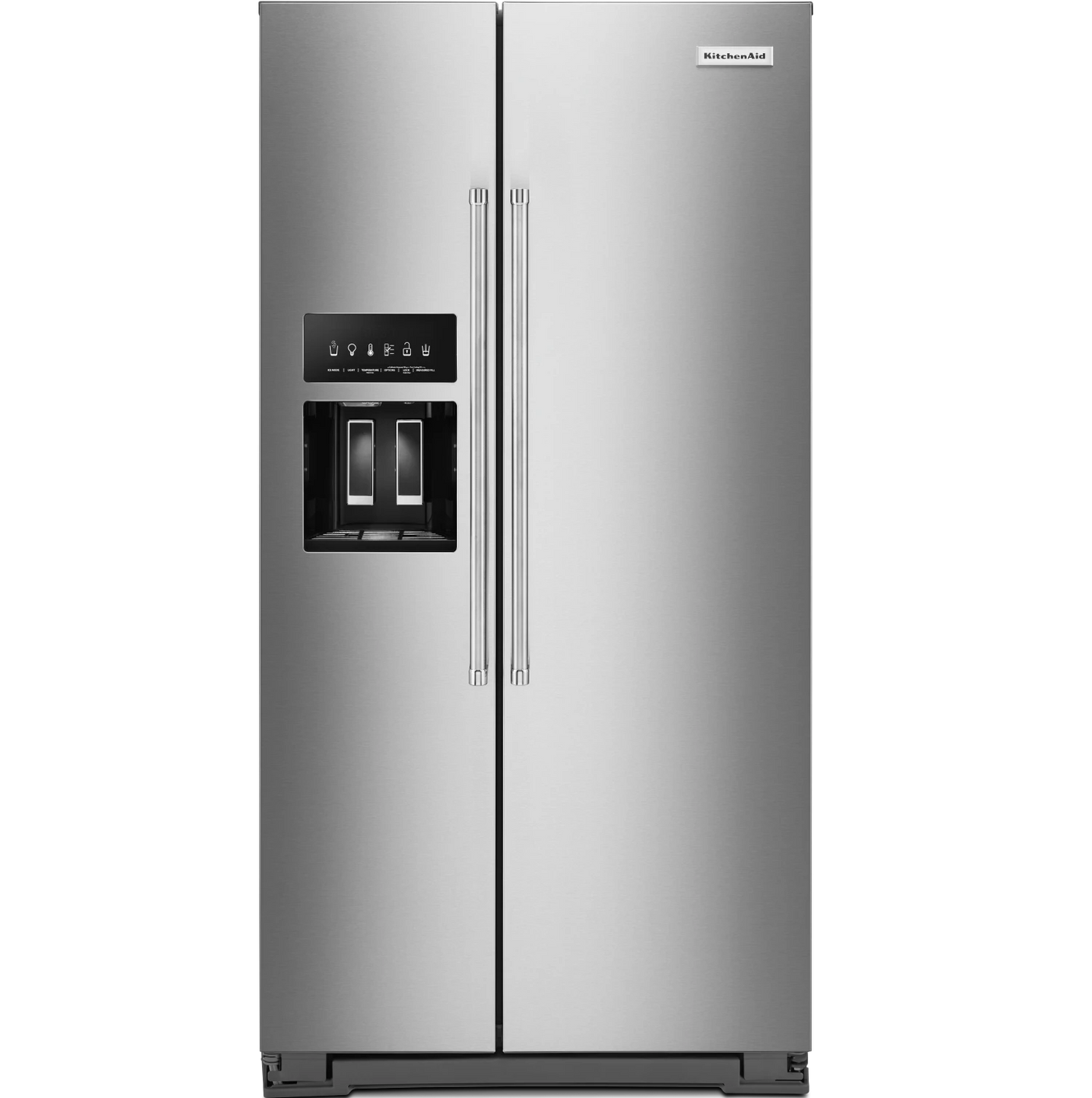 Kitchenaid counter deals depth refrigerator white