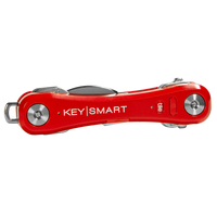 Keysmart Pro Compact Key Holder with  Tile Smart Location - Red 