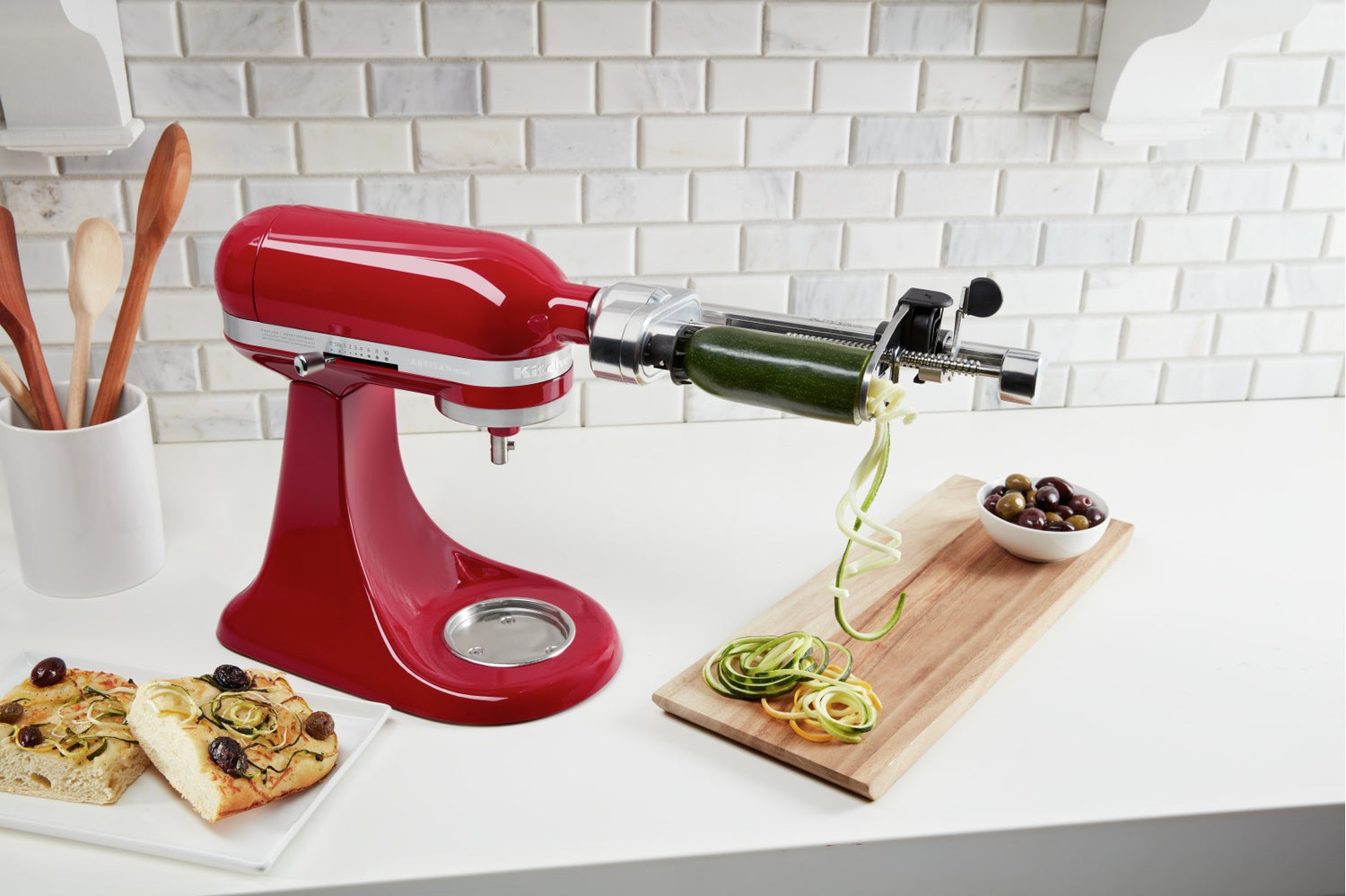 KitchenAid Spiralizer 5-blade outlet Attachment set for Stand Mixer