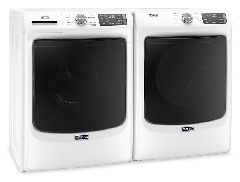 Maytag Front-Load 5.5 Cu. Ft. Washer with Extra Power and 7.3 Cu. F ...