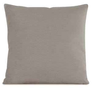 Textured Polyester Accent Pillow - Plush Pewter