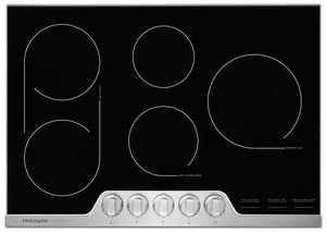 MEC8830HS Maytag 30-Inch Electric Cooktop with Reversible Grill and Griddle  STAINLESS STEEL - Metro Appliances & More