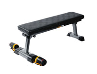 MAXPRO Foldable Steel Fitness Bench - Black 