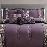 Milan 7-Piece Queen Comforter Set 