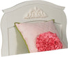 Diamond Dreams Panel Headboard for Kids, White - Twin Size