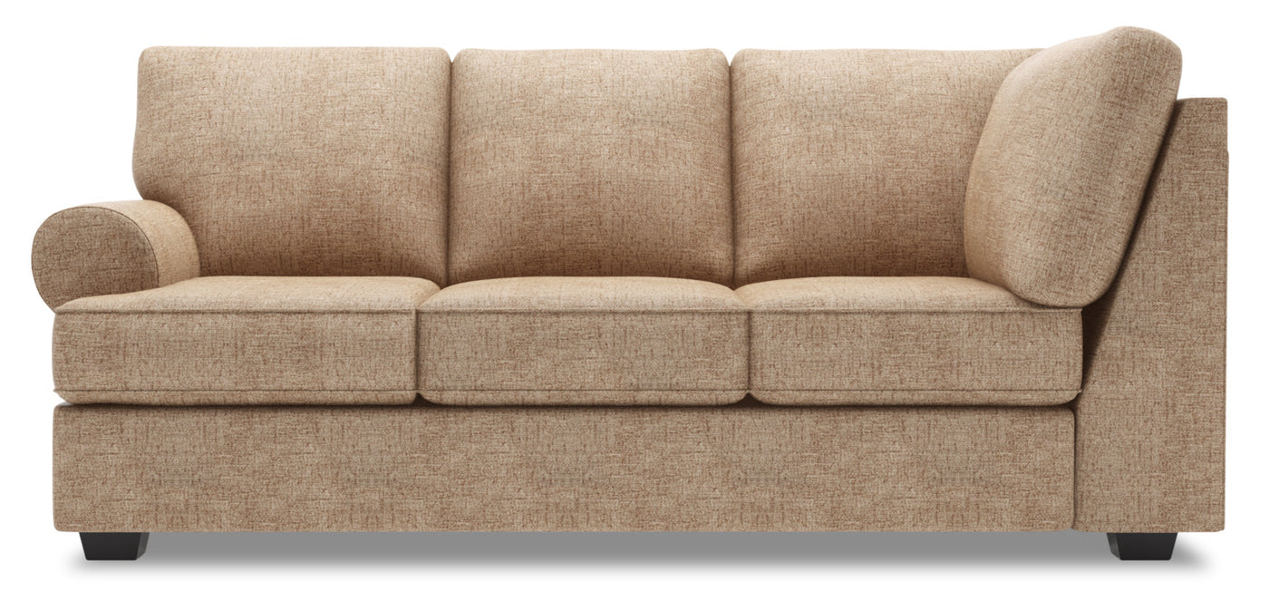 Sofa Lab Roll LAF Sofa Return - Luxury Taupe | The Brick