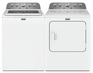 Maytag 5.5 Cu. Ft. Top-Load Washer and 7 Cu. Ft. Electric Dryer