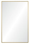 Gold Iron-Framed Mirror - 23.5