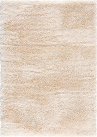 Harlow Beige Shag Area Rug 