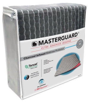 Masterguard® Charcoal Tencel™ Twin XL Mattress Protector