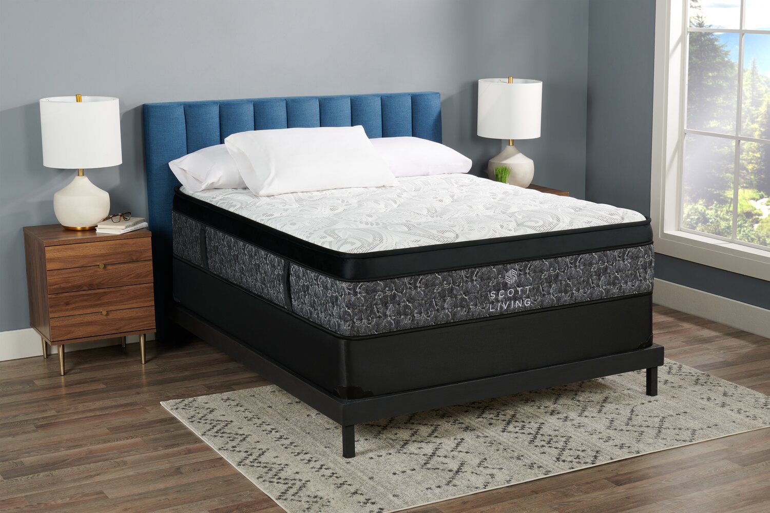 Scott Living Carrbridge Eurotop Firm King Mattress | The Brick