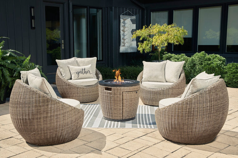 Lume Swivel Patio Chair - Set of 2 | The Brick